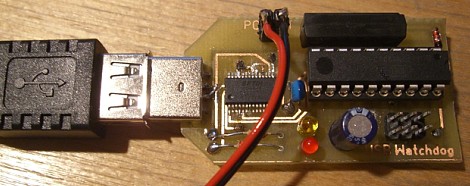 USB-PC-Watchdog als fertig aufgebauter Adapter